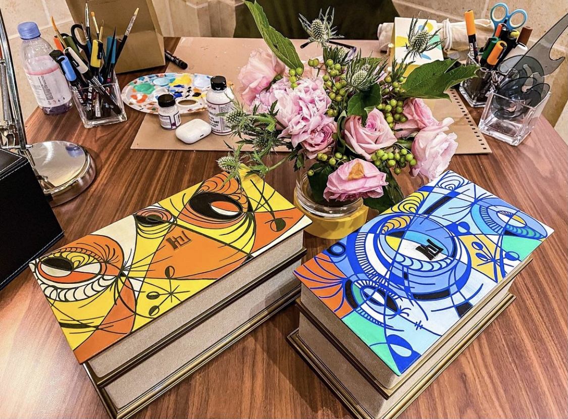 Bespoke artist intervention created for Henry Jacques