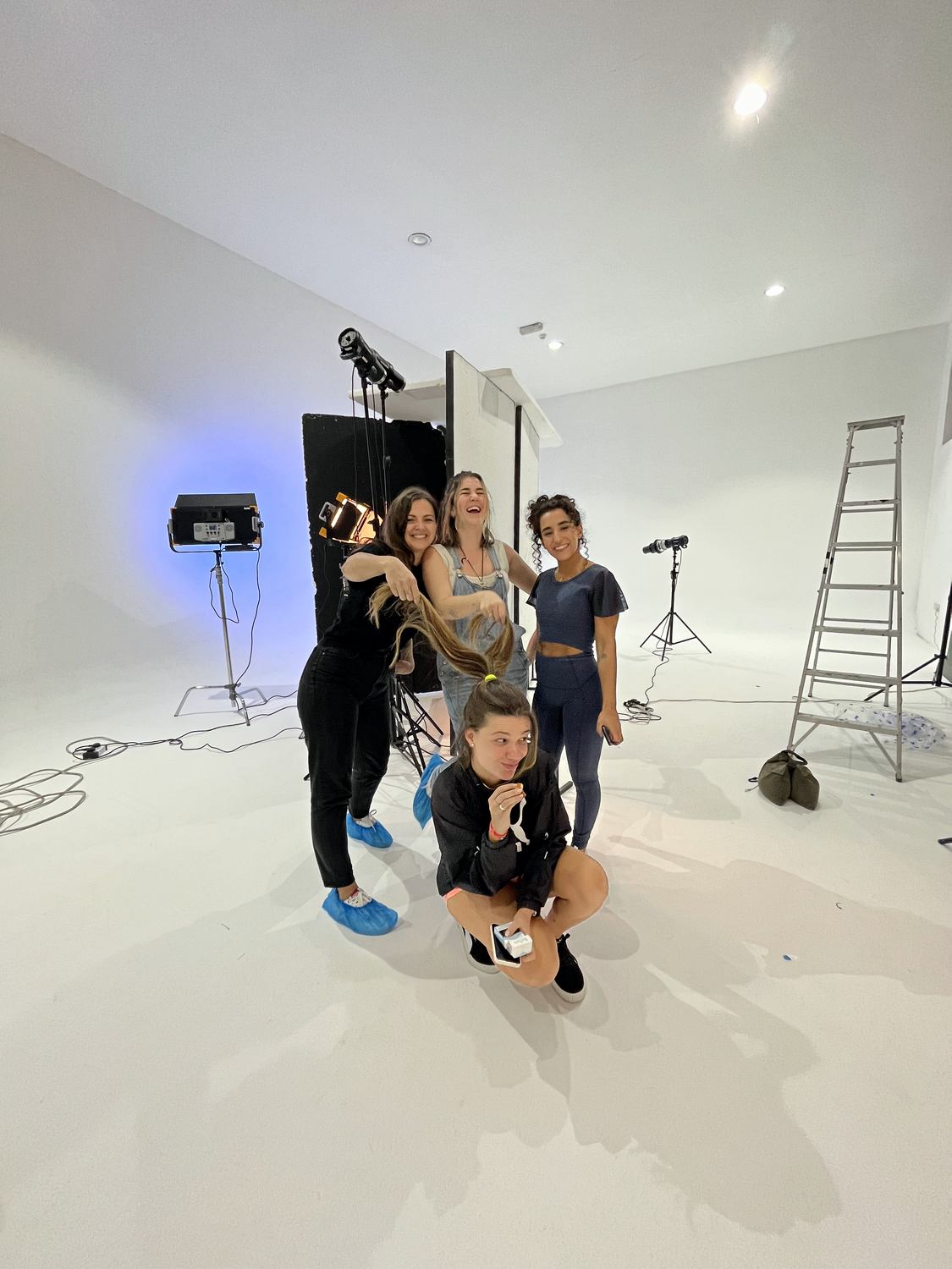 Campaign moment from the Puma Middle East production