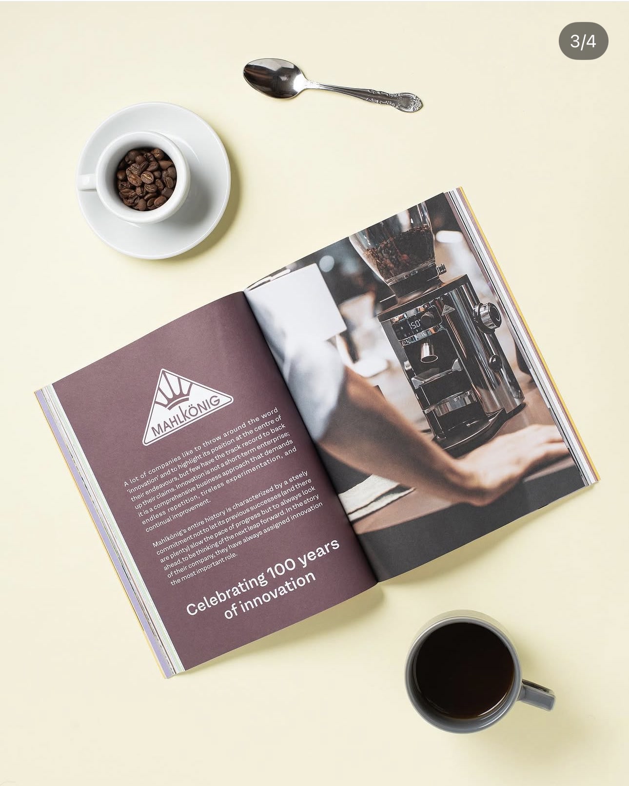 Open Standart Magazine issue 28 showing a coffee roastery feature